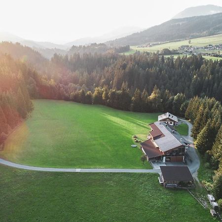 Bauernhof Niederfilzboden Villa Fieberbrunn Exterior foto