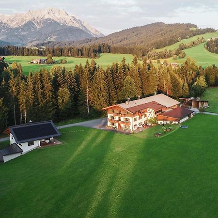 Bauernhof Niederfilzboden Villa Fieberbrunn Exterior foto