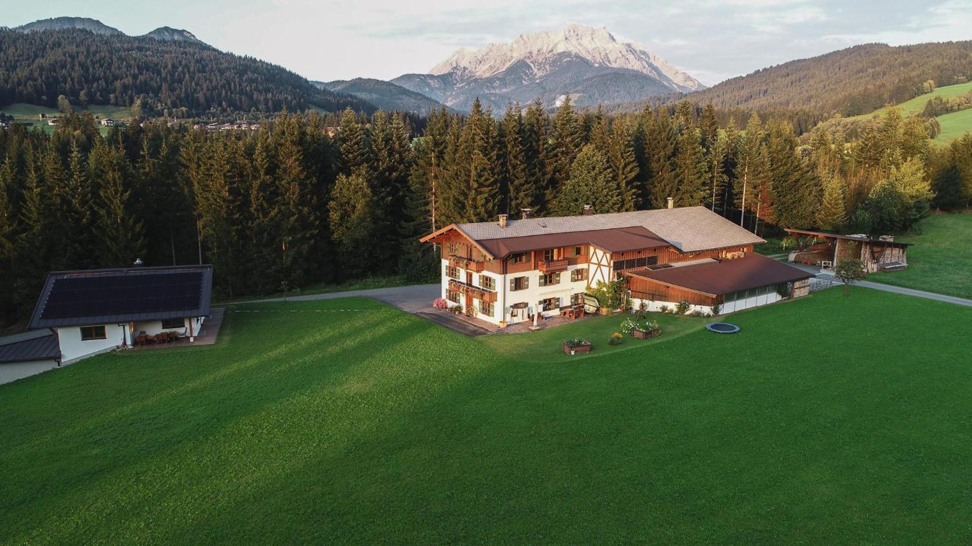 Bauernhof Niederfilzboden Villa Fieberbrunn Exterior foto